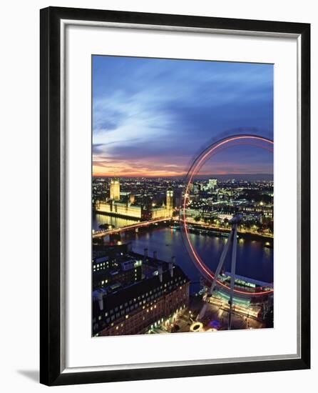 London Eye, London, England-Doug Pearson-Framed Photographic Print