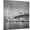 London Eye (Millennium Wheel) and Former County Hall, South Bank, London, England-Jon Arnold-Mounted Photographic Print