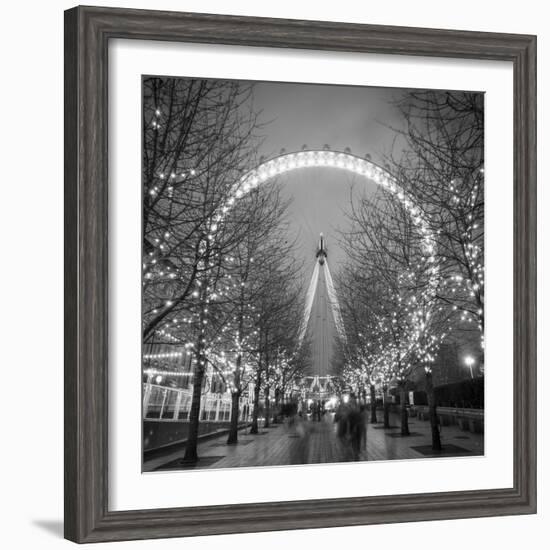 London Eye (Millennium Wheel), South Bank, London, England-Jon Arnold-Framed Premium Photographic Print