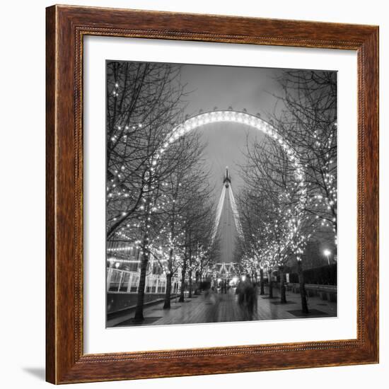 London Eye (Millennium Wheel), South Bank, London, England-Jon Arnold-Framed Premium Photographic Print