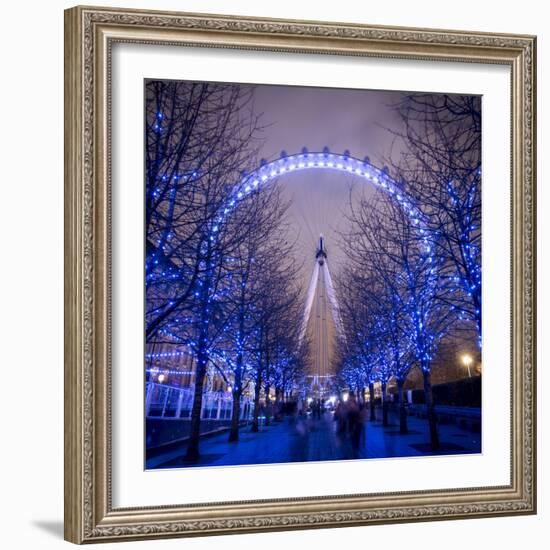 London Eye (Millennium Wheel), South Bank, London, England-Jon Arnold-Framed Photographic Print