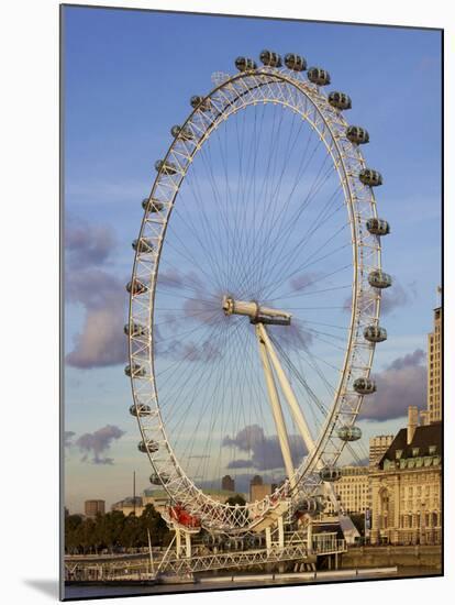 London Eye, River Thames, London, England, United Kingdom, Europe-Jeremy Lightfoot-Mounted Photographic Print