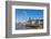 London Eye, tug boat and barge, River Thames, London, England, United Kingdom, Europe-John Guidi-Framed Photographic Print