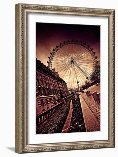 London Eye-Marcin Stawiarz-Framed Art Print