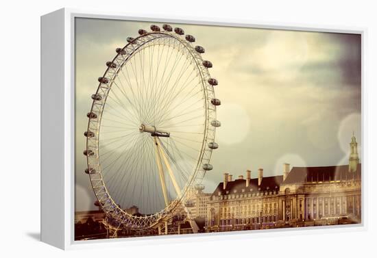 London Ferris Wheel-Emily Navas-Framed Premier Image Canvas