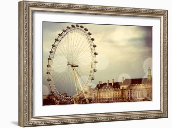 London Ferris Wheel-Emily Navas-Framed Photographic Print