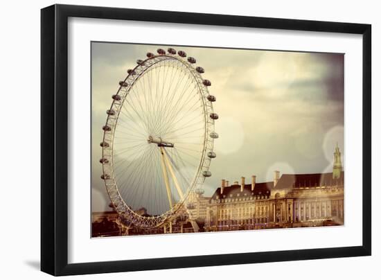 London Ferris Wheel-Emily Navas-Framed Photographic Print