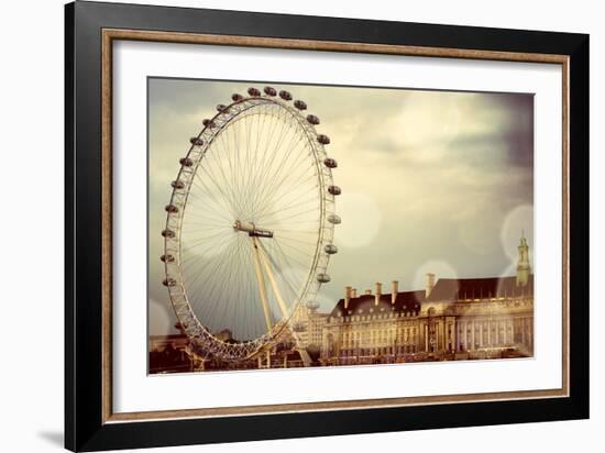 London Ferris Wheel-Emily Navas-Framed Photographic Print