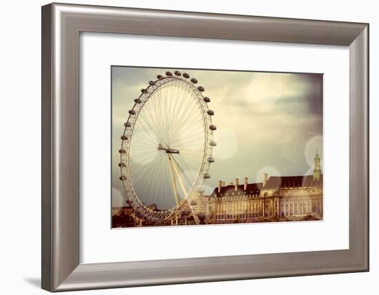 London Ferris Wheel-Emily Navas-Framed Photographic Print