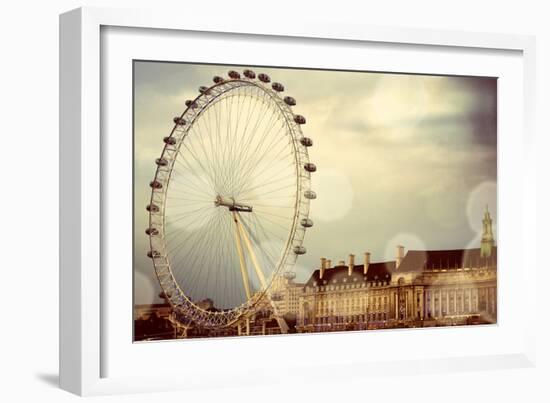 London Ferris Wheel-Emily Navas-Framed Photographic Print