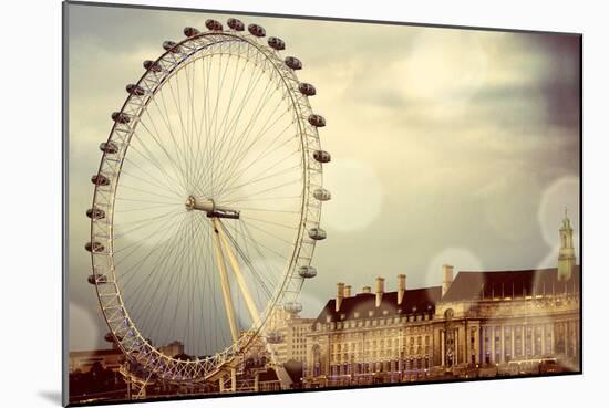 London Ferris Wheel-Emily Navas-Mounted Photographic Print