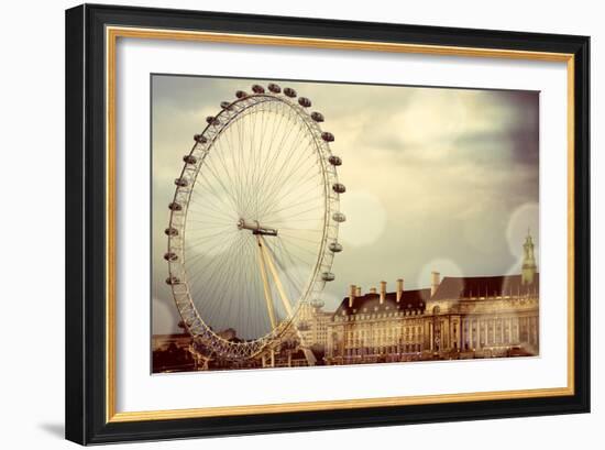 London Ferris Wheel-Emily Navas-Framed Photographic Print