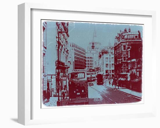 London Fleet Street-NaxArt-Framed Art Print