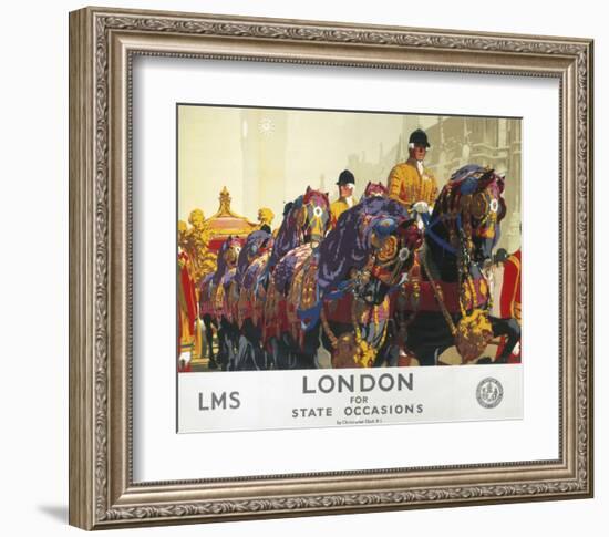 London for State Occasions-null-Framed Art Print