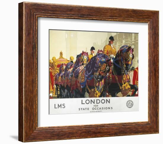 London for State Occasions-null-Framed Art Print