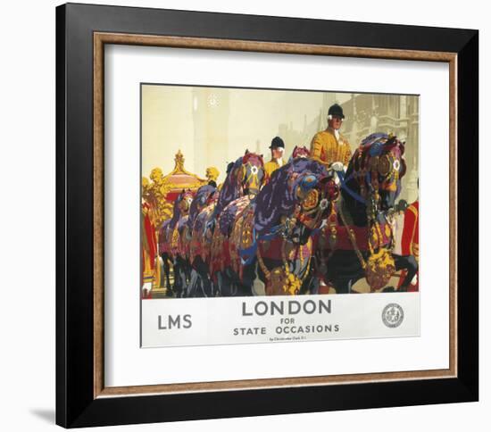 London for State Occasions-null-Framed Art Print