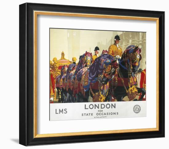 London for State Occasions-null-Framed Art Print