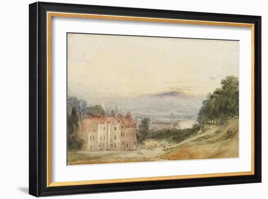 London from Blackheath-James Holland-Framed Giclee Print