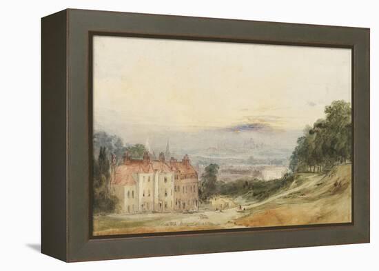 London from Blackheath-James Holland-Framed Premier Image Canvas