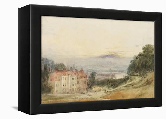 London from Blackheath-James Holland-Framed Premier Image Canvas