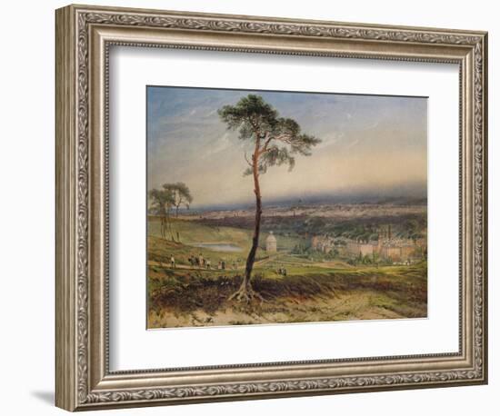 London, from Hampstead, 1834-George Sidney Shepherd-Framed Giclee Print