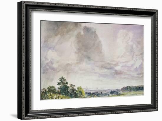 London from Hampstead Heath-John Constable-Framed Giclee Print