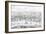 London from Temple Bar to Charing Cross, 1543-Anthonis van den Wyngaerde-Framed Giclee Print