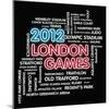 London Games-Tom Frazier-Mounted Giclee Print