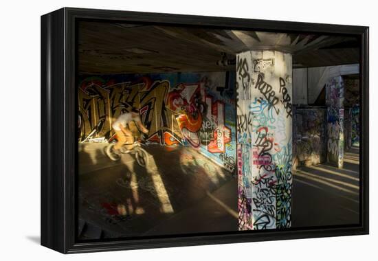 London Grafitti-Charles Bowman-Framed Premier Image Canvas