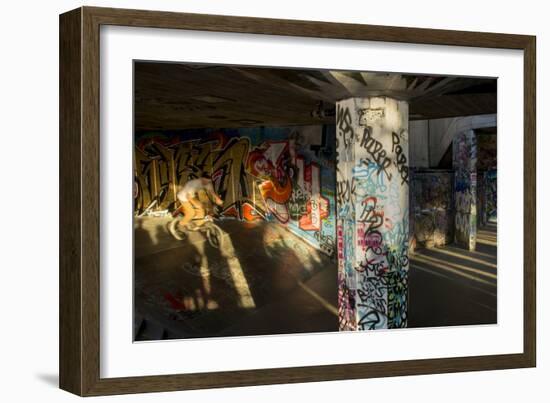 London Grafitti-Charles Bowman-Framed Photographic Print