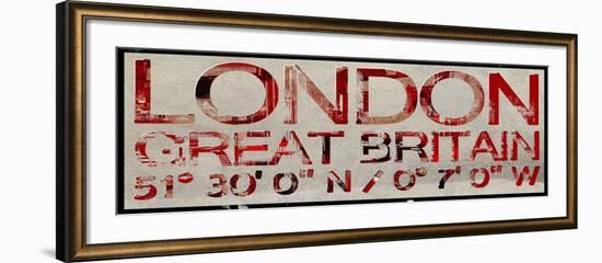 London, Great Britian-Whoartnow-Framed Giclee Print