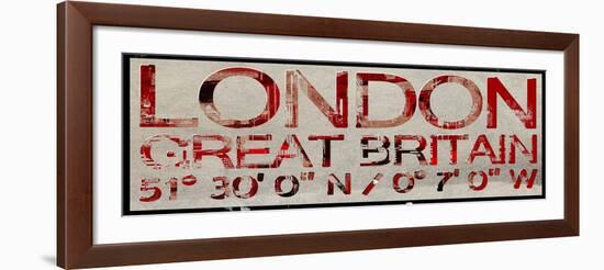 London, Great Britian-Whoartnow-Framed Giclee Print