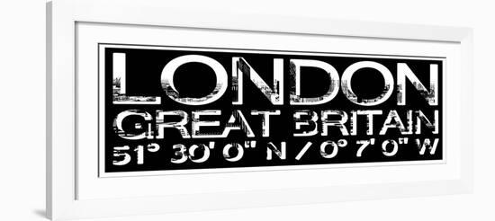 London, Great Britian-Whoartnow-Framed Giclee Print