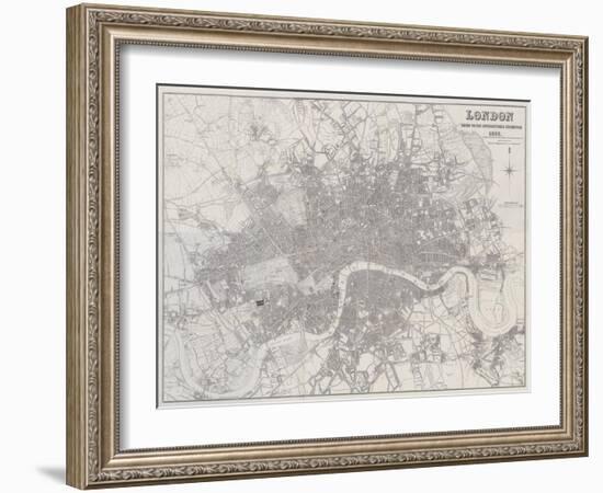 London, Guide to the International Exhibition, 1862-John Dower-Framed Giclee Print