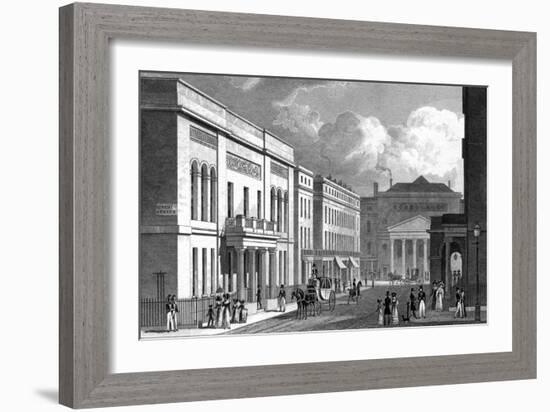 London Haymarket-Thomas H Shepherd-Framed Art Print