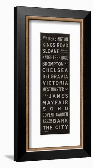 London I-Luke Stockdale-Framed Art Print