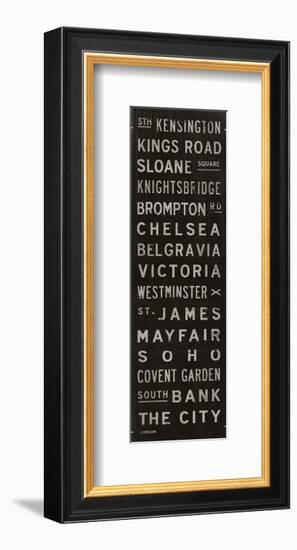 London I-Luke Stockdale-Framed Art Print