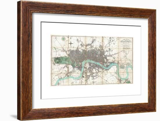 London in Miniature-Edward Mogg-Framed Giclee Print