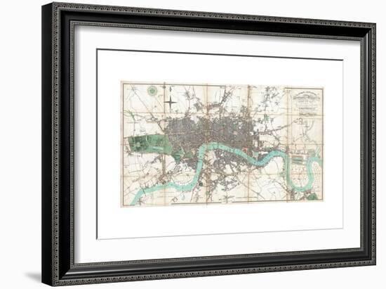 London in Miniature-Edward Mogg-Framed Giclee Print