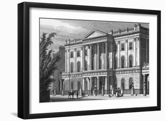 London Institution-Thomas H Shepherd-Framed Art Print