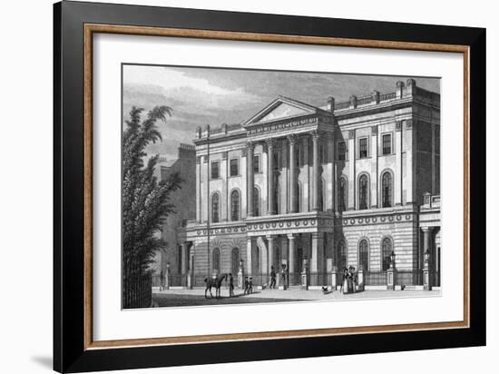 London Institution-Thomas H Shepherd-Framed Art Print