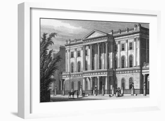 London Institution-Thomas H Shepherd-Framed Art Print