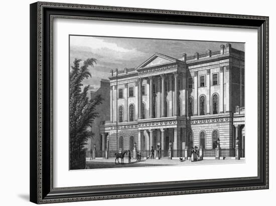 London Institution-Thomas H Shepherd-Framed Art Print