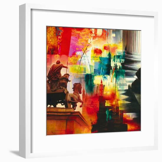 London Jazz I-Georges Generali-Framed Giclee Print