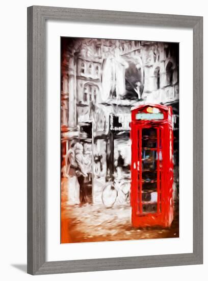 London Love - In the Style of Oil Painting-Philippe Hugonnard-Framed Giclee Print