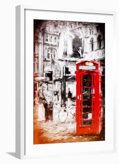 London Love - In the Style of Oil Painting-Philippe Hugonnard-Framed Giclee Print