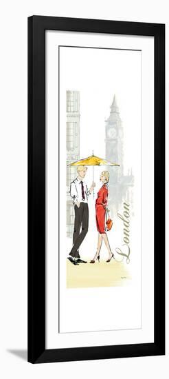 London Lovers-Avery Tillmon-Framed Art Print
