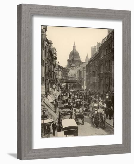 London, Ludgate Hill-null-Framed Photographic Print