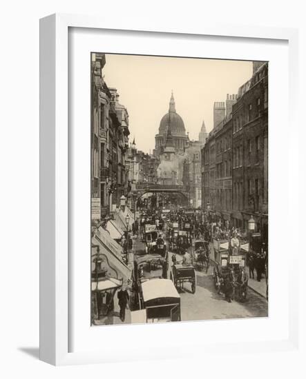 London, Ludgate Hill-null-Framed Photographic Print