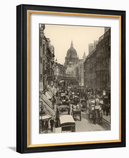 London, Ludgate Hill-null-Framed Photographic Print